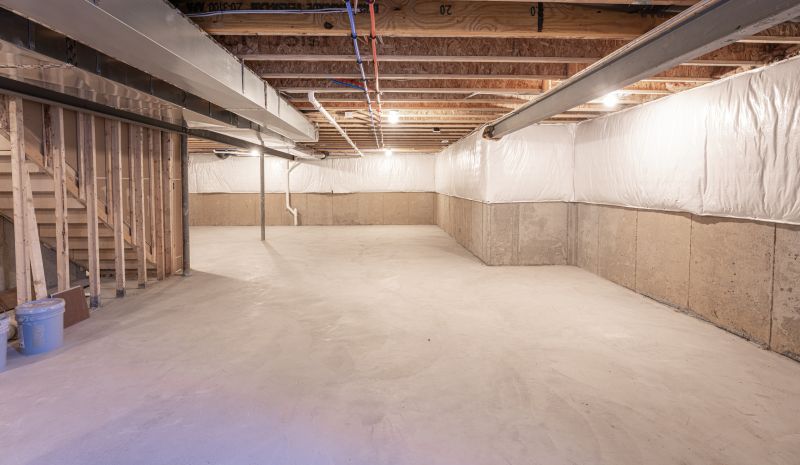 Basement Insulation Installation