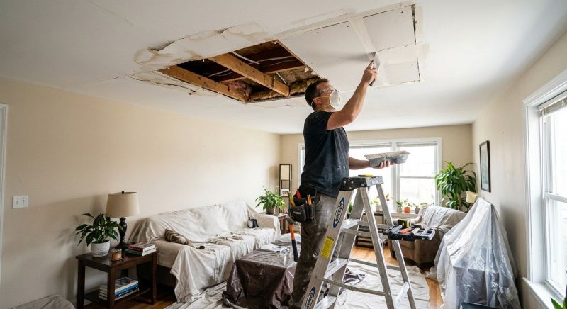 Basement Drywall Repair in Alpharetta, GA