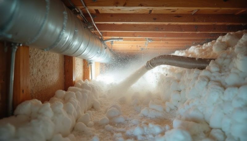 Blown Insulation Installation in Killeen, TX