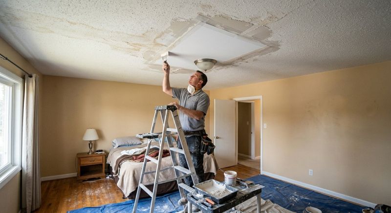 Ceiling Drywall Repair in Wilmington, NC