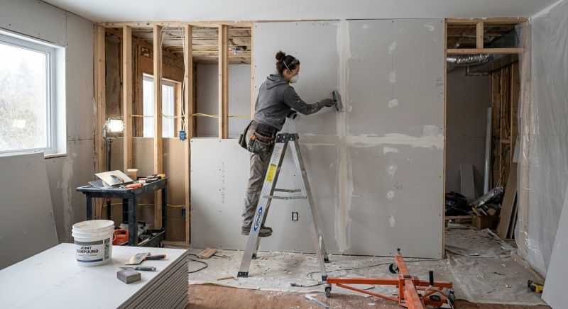 Drywall Construction in Overland Park, KS