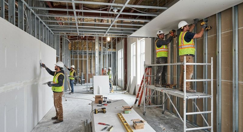 Garage Wallboard Installation in Denver County, CO