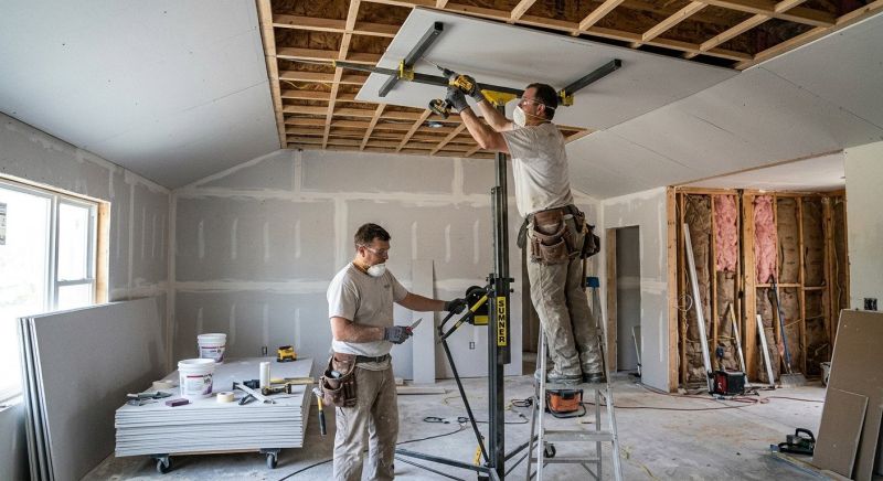 House Drywall Installation in Conroe, TX