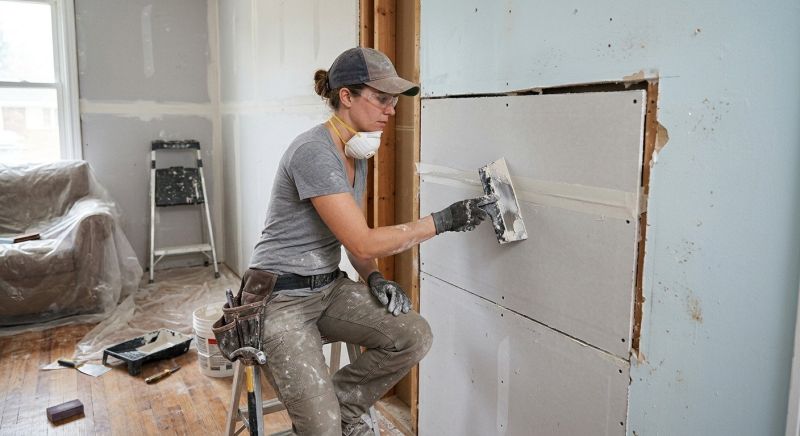 Kitchen Drywall Installation in Conroe, TX