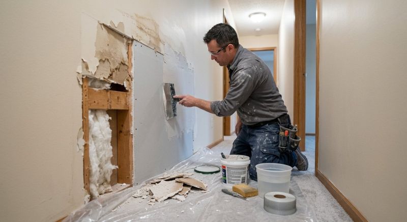 Kitchen Drywall Repair in Wilmington, NC