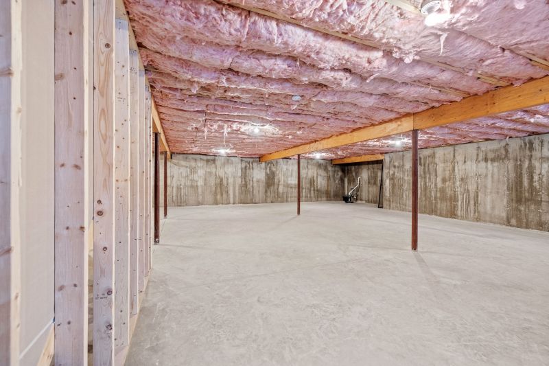 Products For Basement Insulation Installations in use
