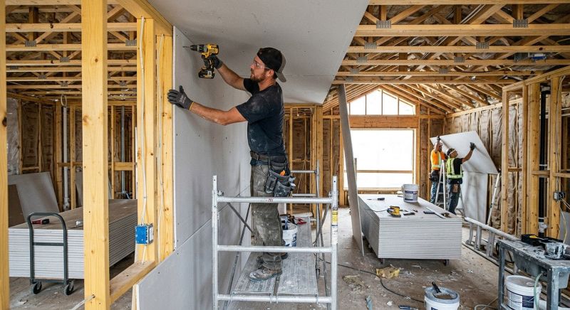 Residential Drywall Service in Overland Park, KS