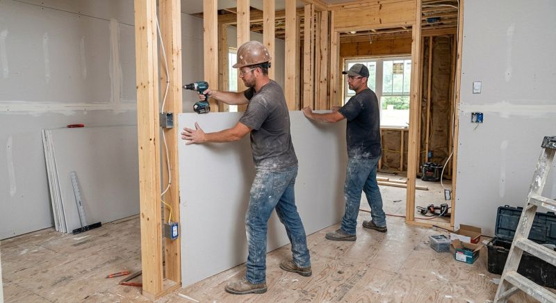 House Drywall Installation in Denver, CO